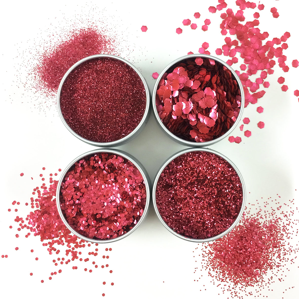 EcoStardust Blush Red Biodegradable - All Sizes