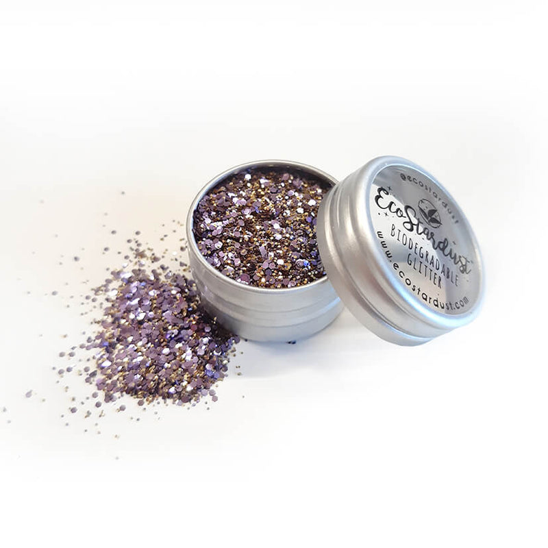 EcoStardust Hot Violets 6g Tin and Spill